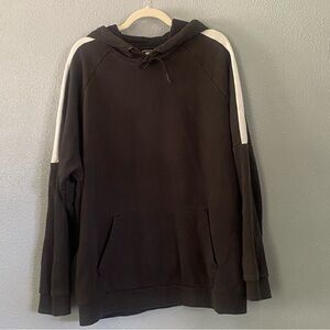 Vintage Russell Black and White Hoodie Men’s Size XL